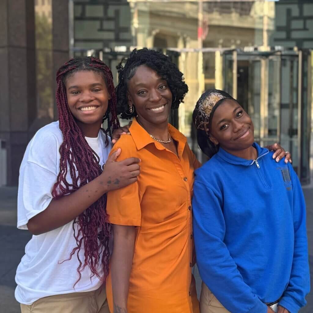 Group of three ladies